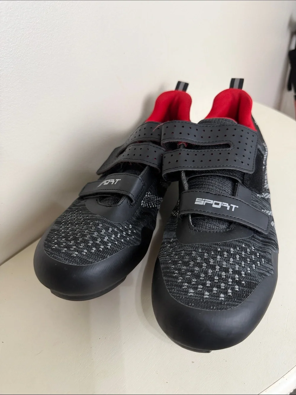 (2386) ULTIANT unisex cycling shoes, Size: 44euro / 10.5 (W:11)